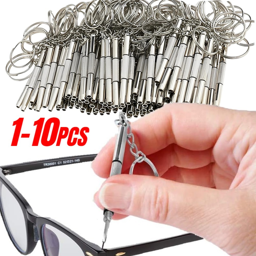 Screwdriver Set Precision - Obeng Kacamata Baja, Obeng Kacamata, Kit