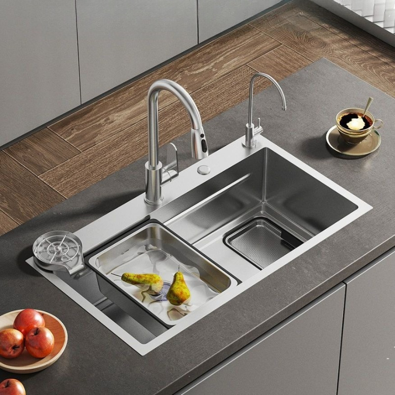 Home Improvement Kitchen Set - Wastafel Dapur Ekstra Tebal Baja Tahan