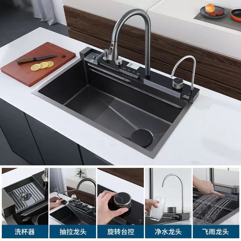 Wastafel Dapur Tebal Baja Taha - Home Improvement Kitchen Set ulasan dan harga