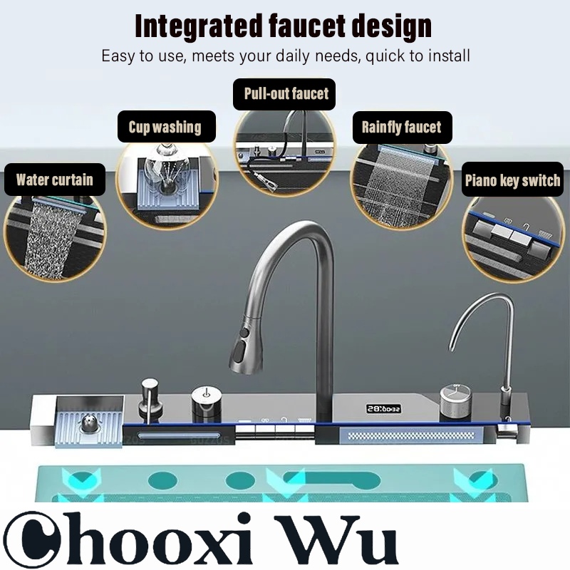 CHOO XIWU-Bak Cuci Dapur Stain - Home Improvement Kitchen Set ulasan dan harga