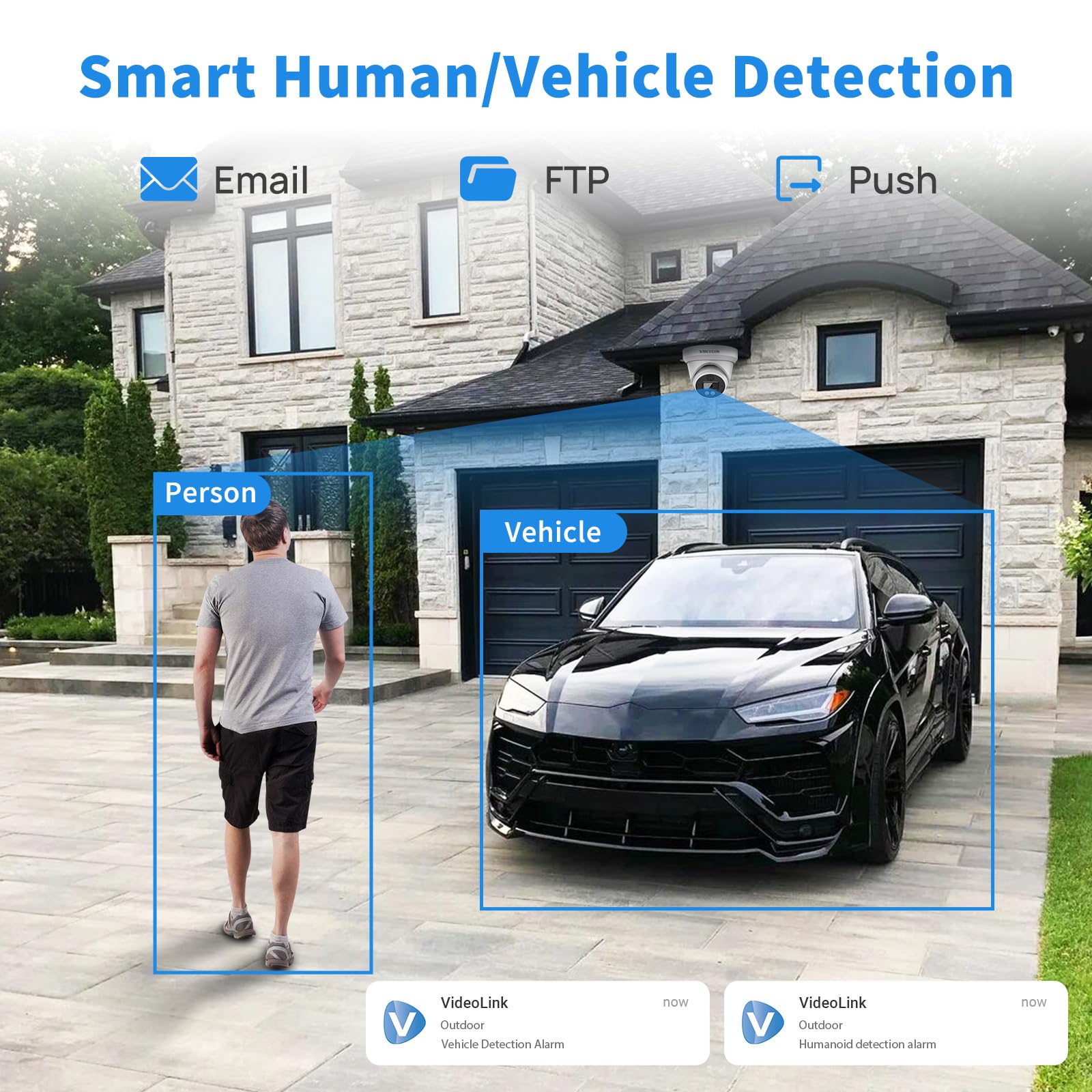 Vikylin 6/8MP 4K Kamera IP POE - Home Improvement Definition ulasan dan harga
